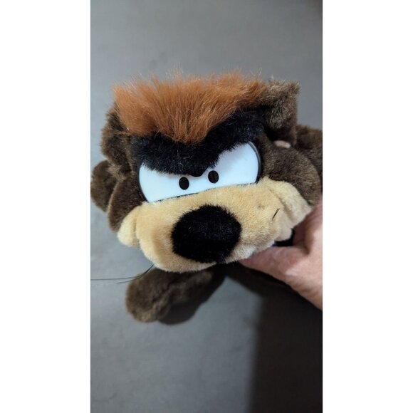 Vintage 1996 Looney Tunes Tazmanian Devil Plush Toy ACE Play by Play 10" - Picture 3 of 7